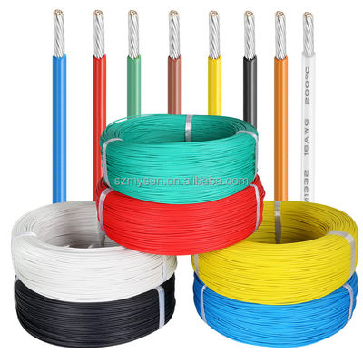 UL3122 Silicone Rubber Wire 300V 200º C FT2 Widely Use In Home Appliance Electric Wires