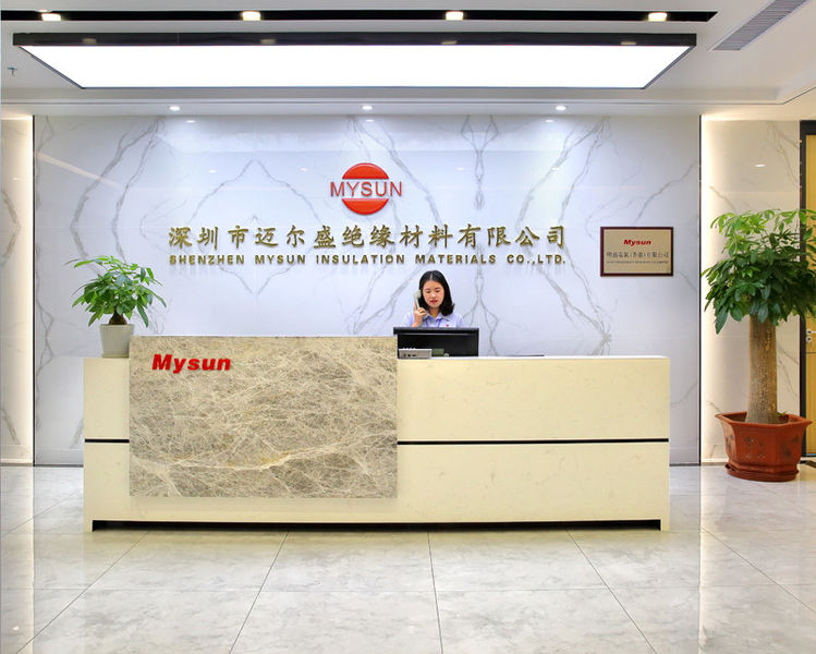 Chine Shenzhen Mysun Insulation Materials Co., Ltd. Profil de la société