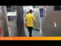 fibre de verre de câble d'isolation en caoutchouc de silicone de 24awg UL3122 échouée