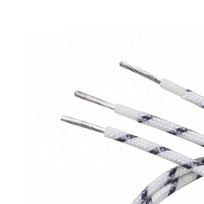 UL3071 Certified 600V 200C High Temperature Silicone Fiberglass Braided Wire for Convection Heaters