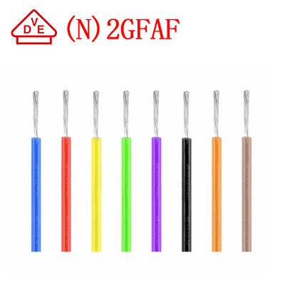 VDE(N) 2GFAF 180C 300V Fil isolant à haute température en silicone avec cuivre en conserve pour appareils électroménagers