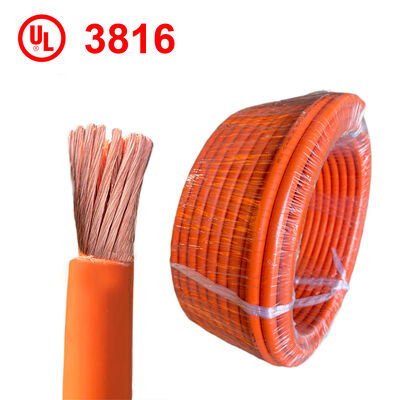 Câble UL3916 XLPE 3000V 150C Cuivre Étamé Fil Haute Tension pour Véhicules Électriques et Systèmes Haute Tension