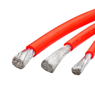 Câble de batterie en silicone super doux 200C Haute Température 600V pour Systèmes à Nouvelle Énergie