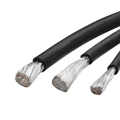Cable de batterie en silicone à haute température 200C 600V avec conducteur en cuivre en conserve
