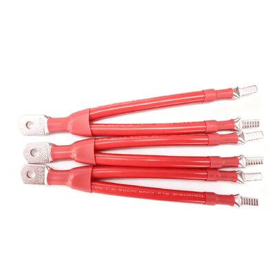 Armoire de câble de nouvelle batterie d'énergie de 10 mm2 à 95 mm2 avec conducteur de cuivre en conserve et isolation en silicone XLPE pour les systèmes de stockage d'énergie